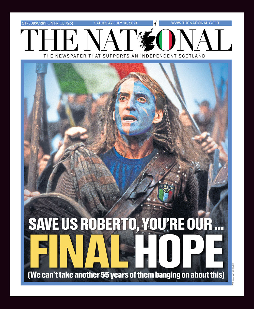 Braveheart Framed Cover - Euro'24