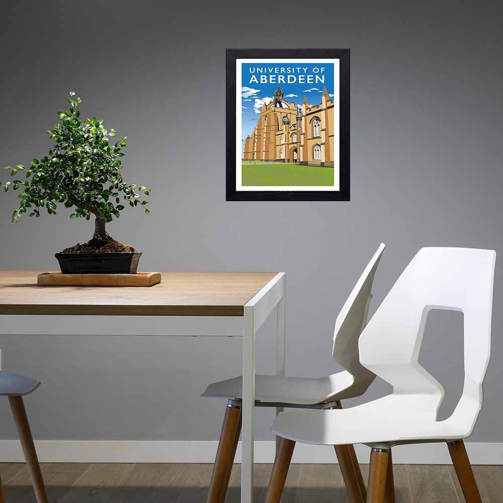 Vintage Poster - The University of Aberdeen