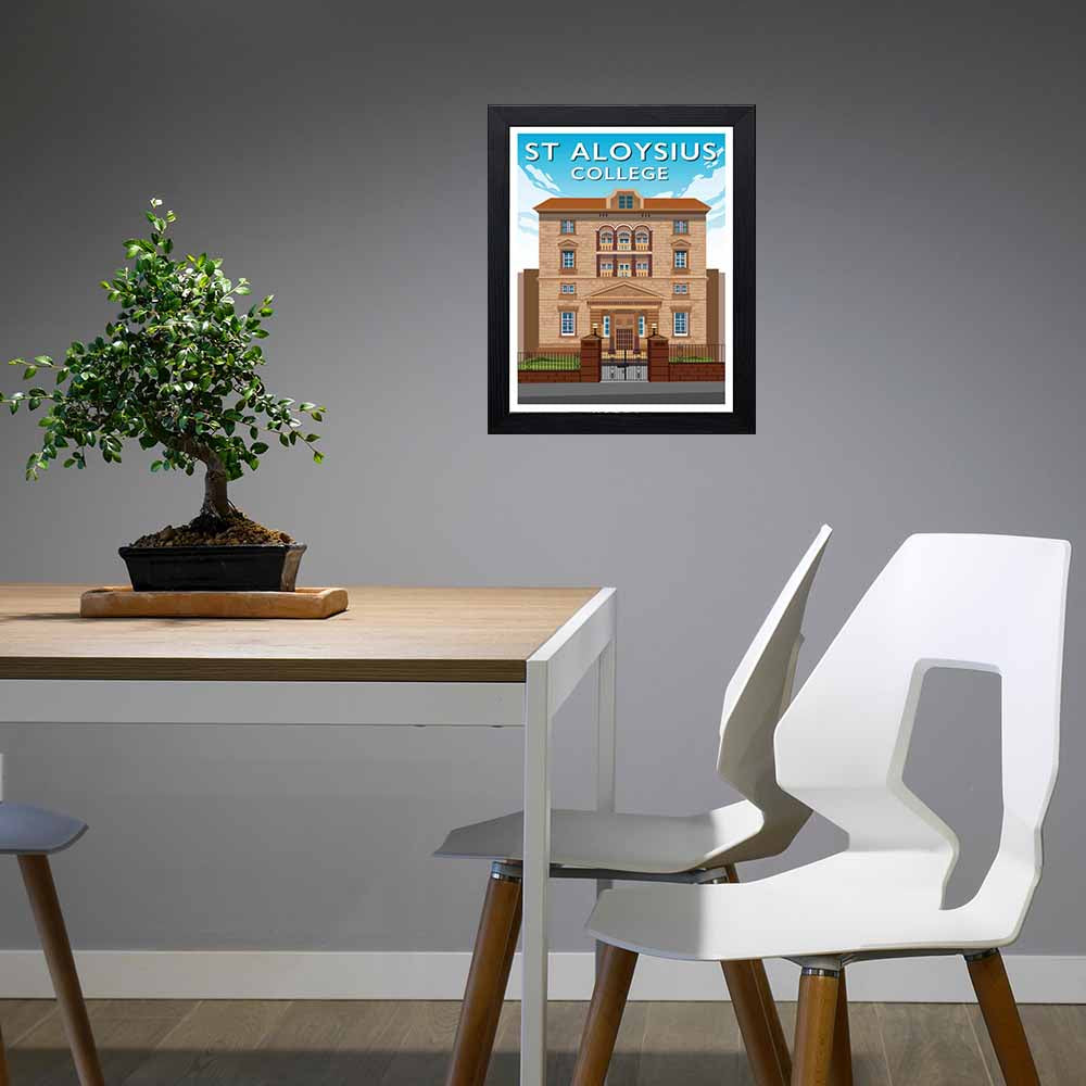 Vintage Poster - St. Aloysius College