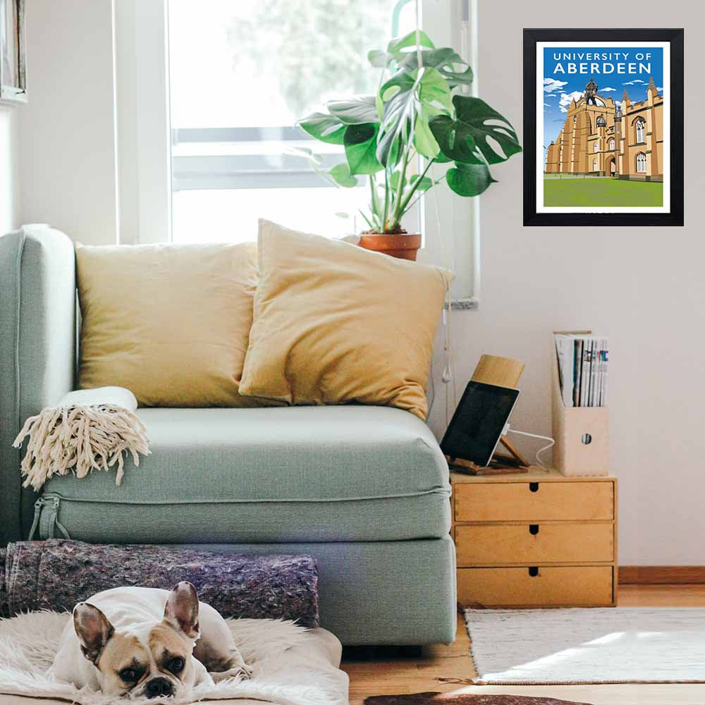 Vintage Poster - The University of Aberdeen