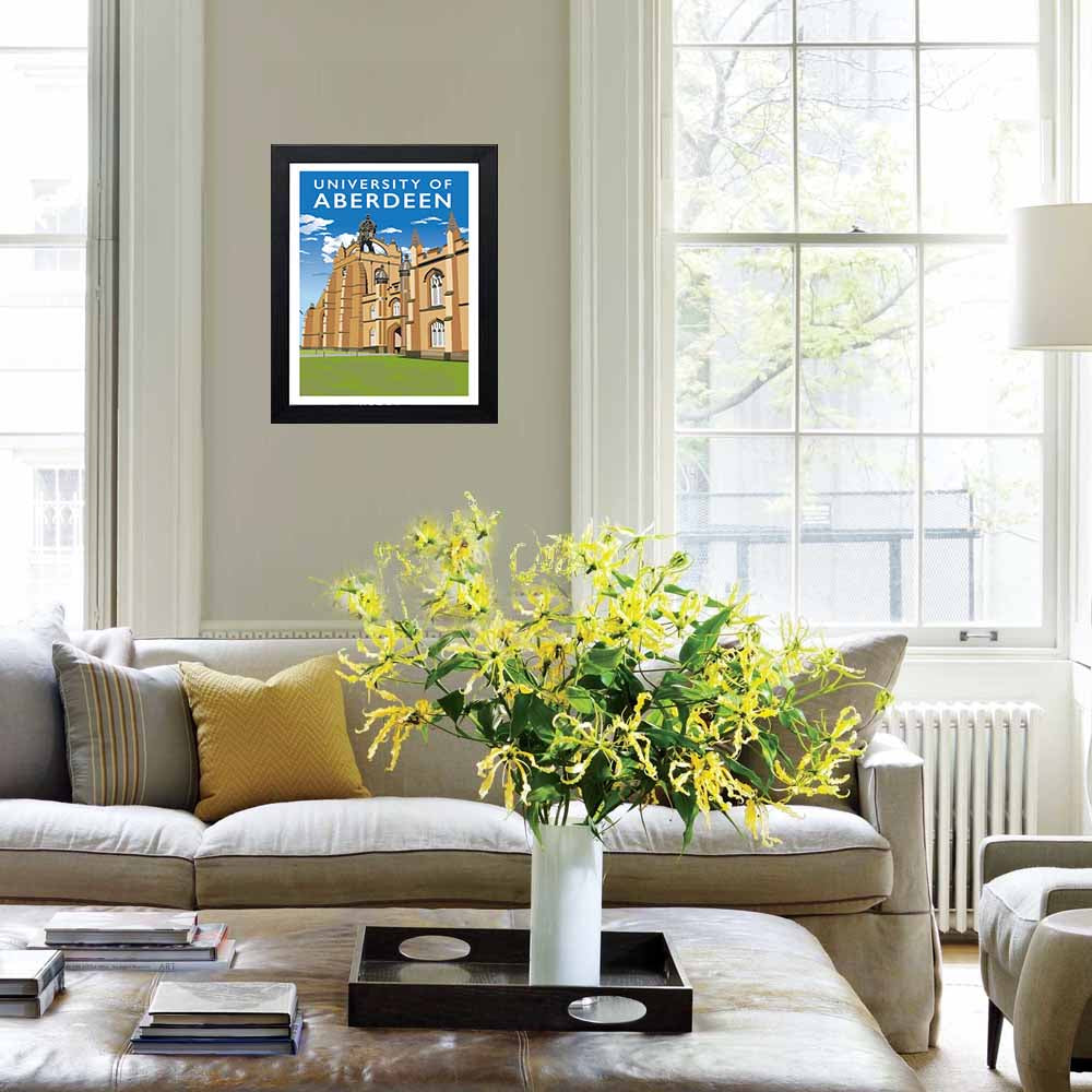 Vintage Poster - The University of Aberdeen