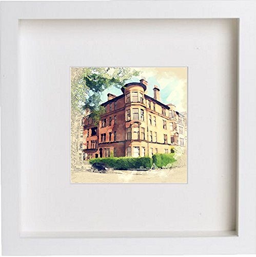 Glasgow Tenement Framed Art Artwork 0063 - The National