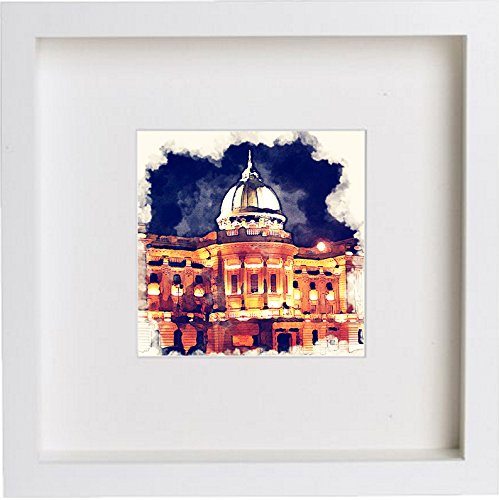Glasgow Mitchell Library At Night Print 0049 - The National