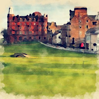 Golf St Andrews 17th 219 - LUMARTOS