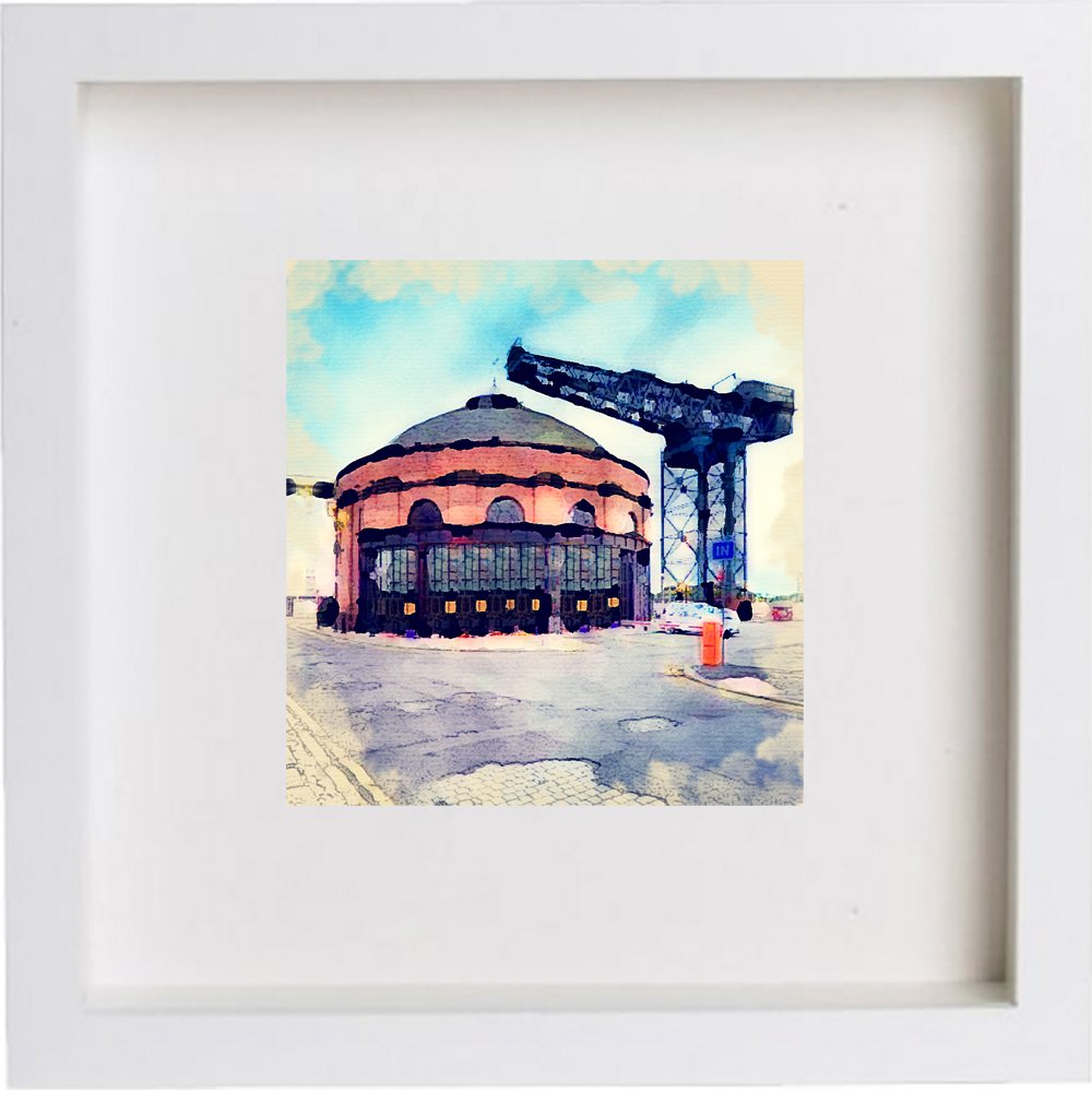 Rotunda And Finnieston Crane Glasgow, Scotland 181 - The National