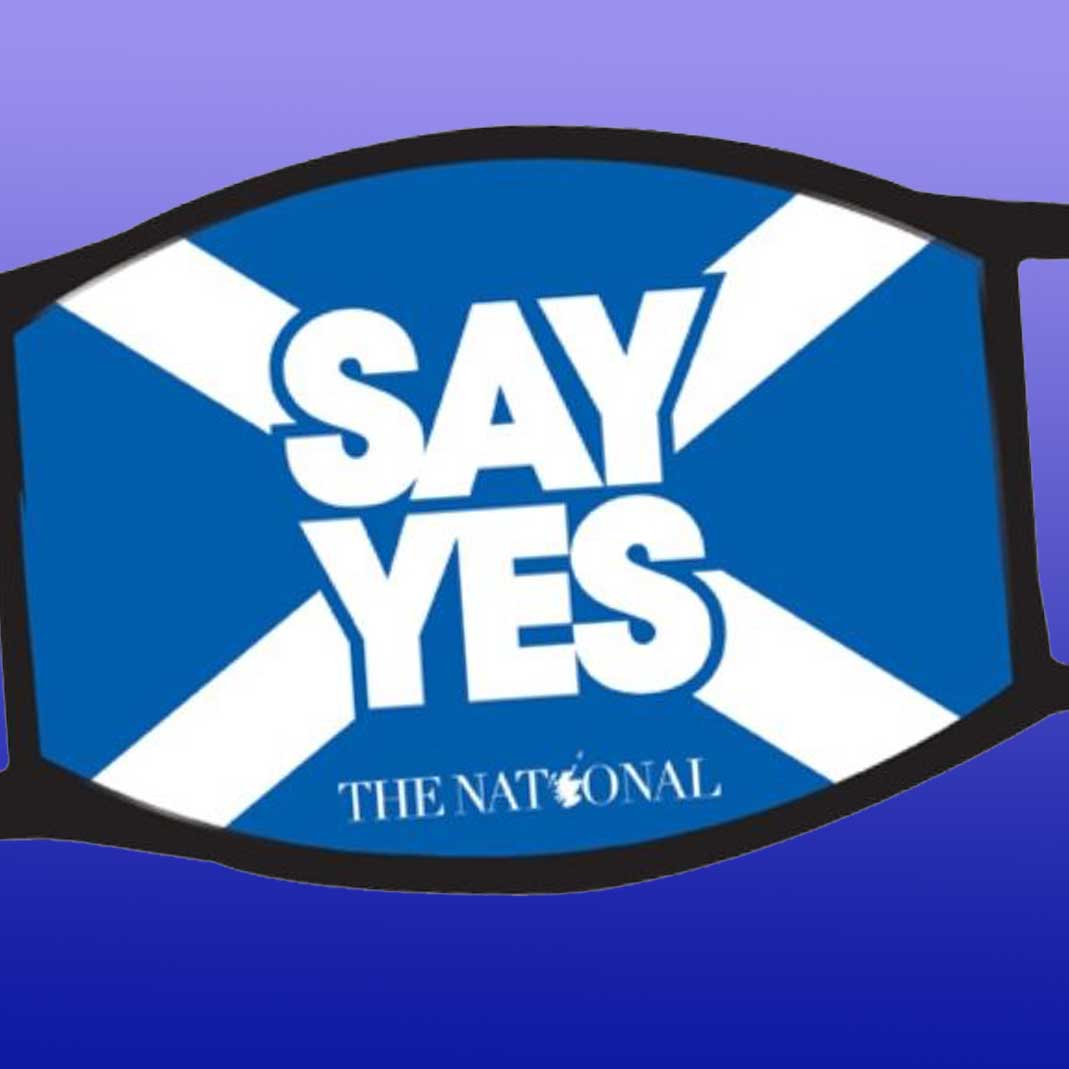 The National "SAY YES" Face Mask