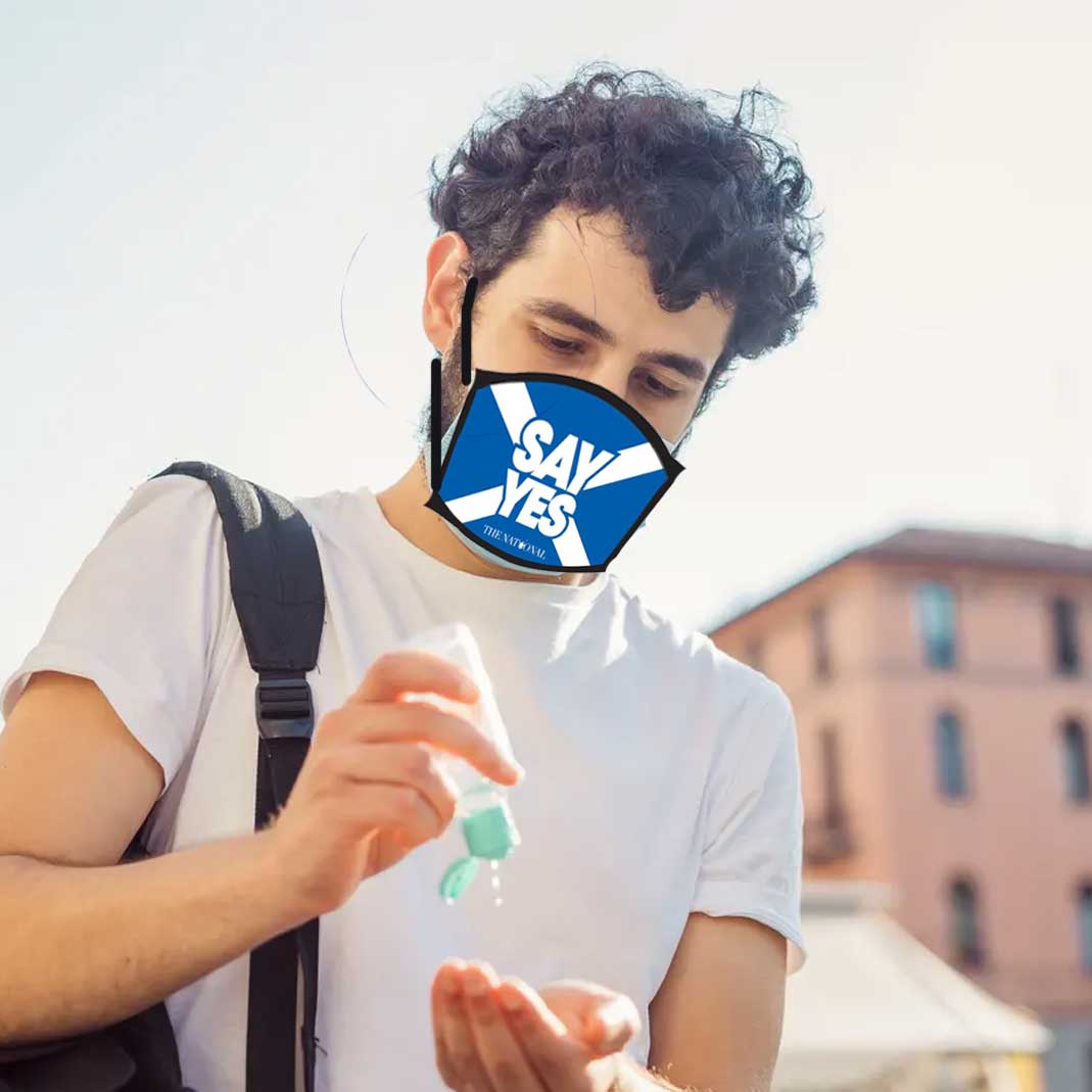 The National "SAY YES" Face Mask