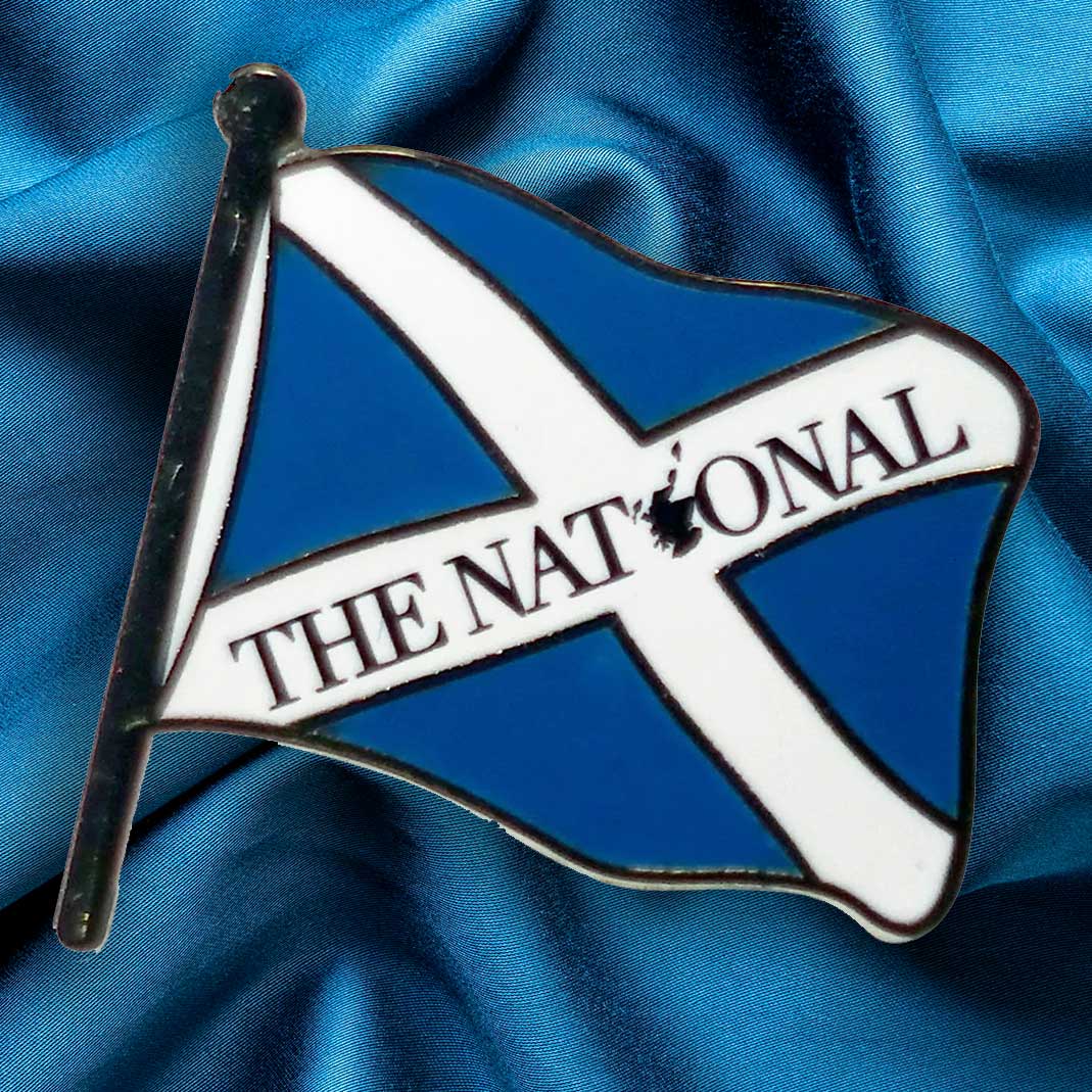 The National Saltire Pin Badge
