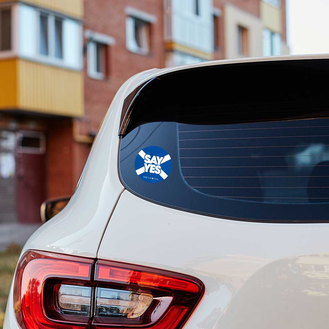 The National "SAY YES" Bumper Sticker