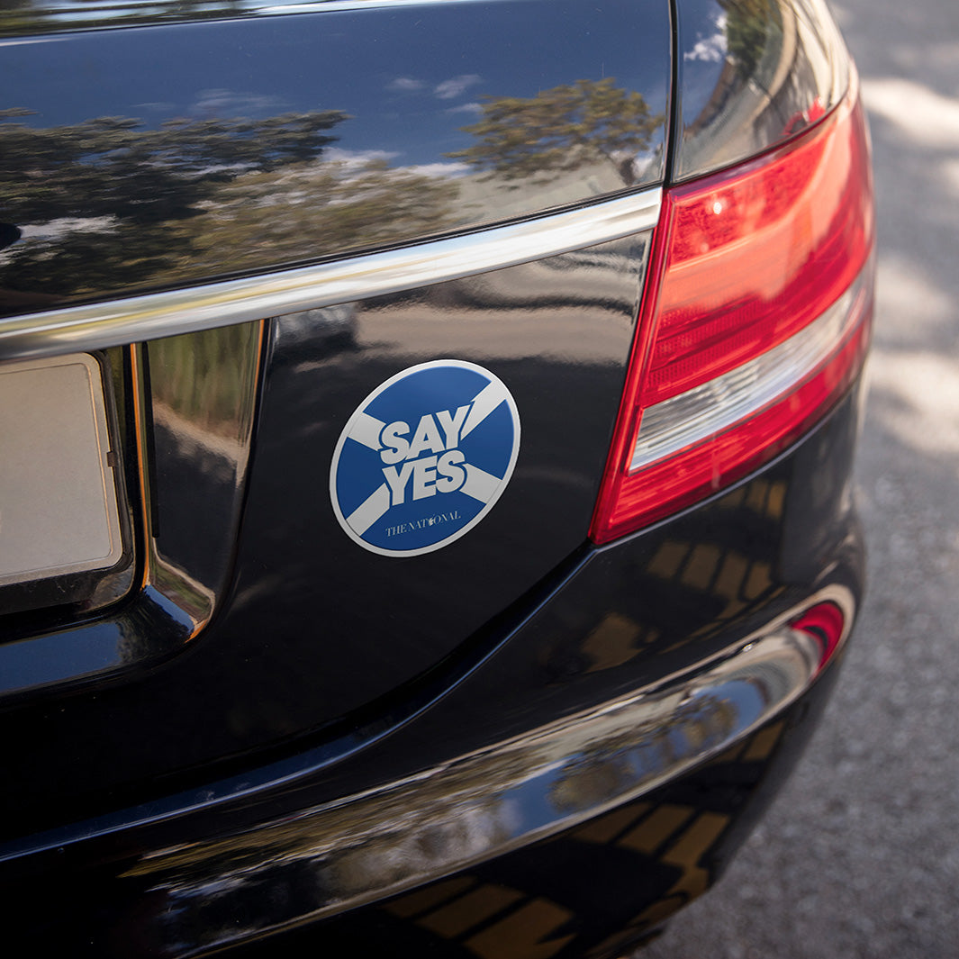The National "SAY YES" Bumper Sticker
