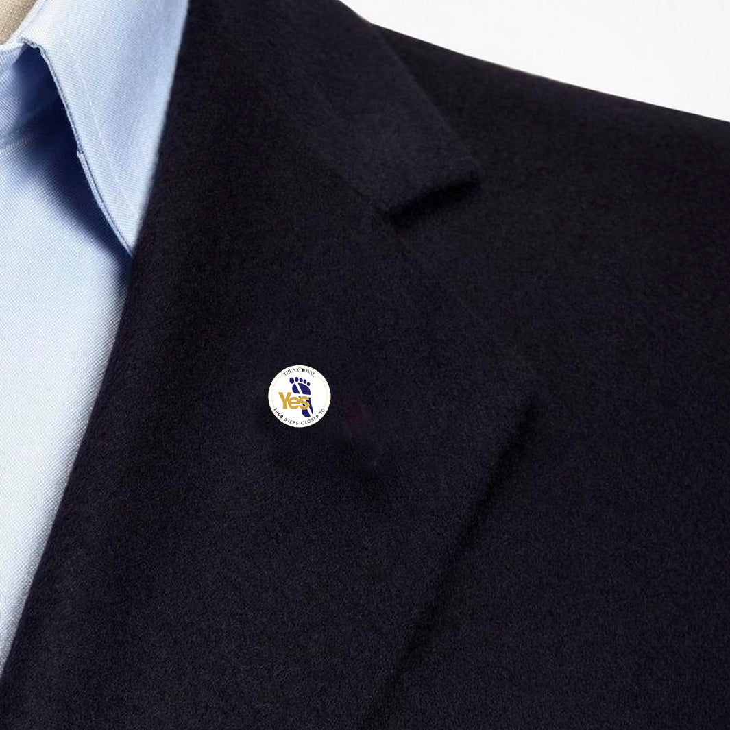 The National '1000th issue' badge