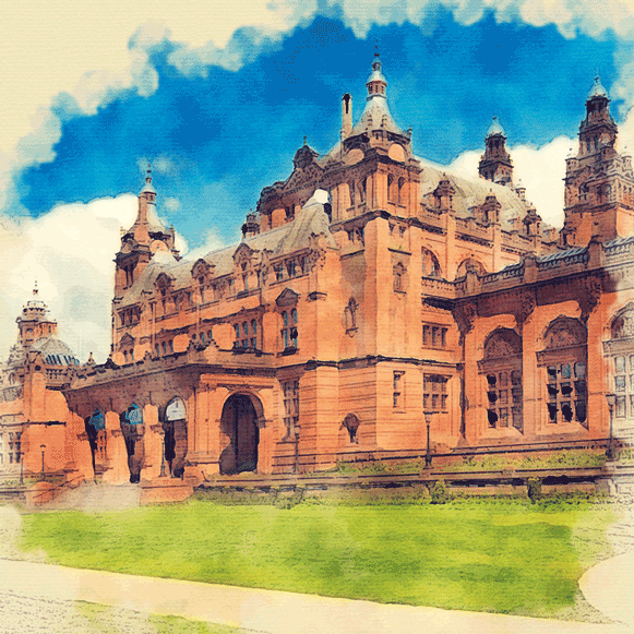 Glasgow Kelvingrove Art Gallery And Museum Print 0048 - The National