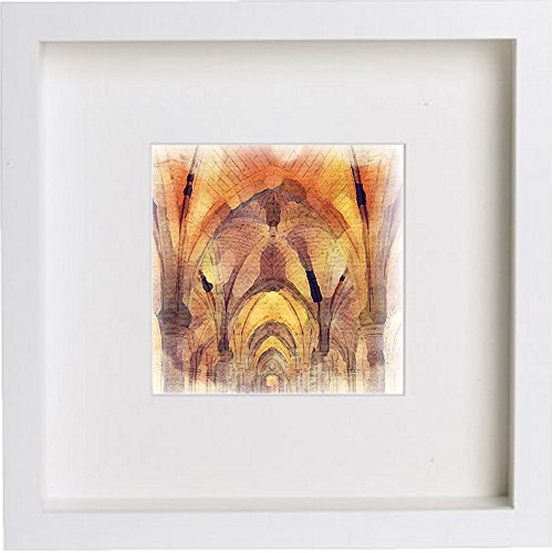 Glasgow University Cloisters Framed Art Artwork 0066 - The National