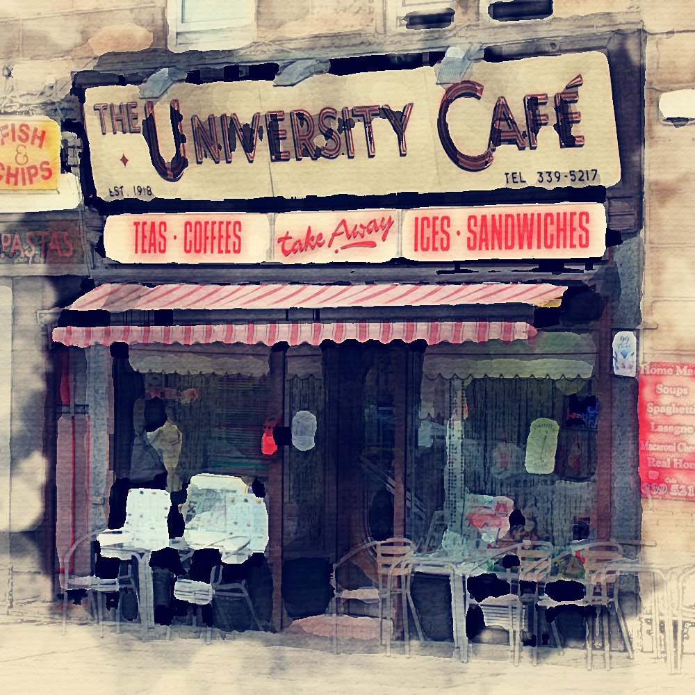 The University Cafe Glasgow, Scotland 193 - The National
