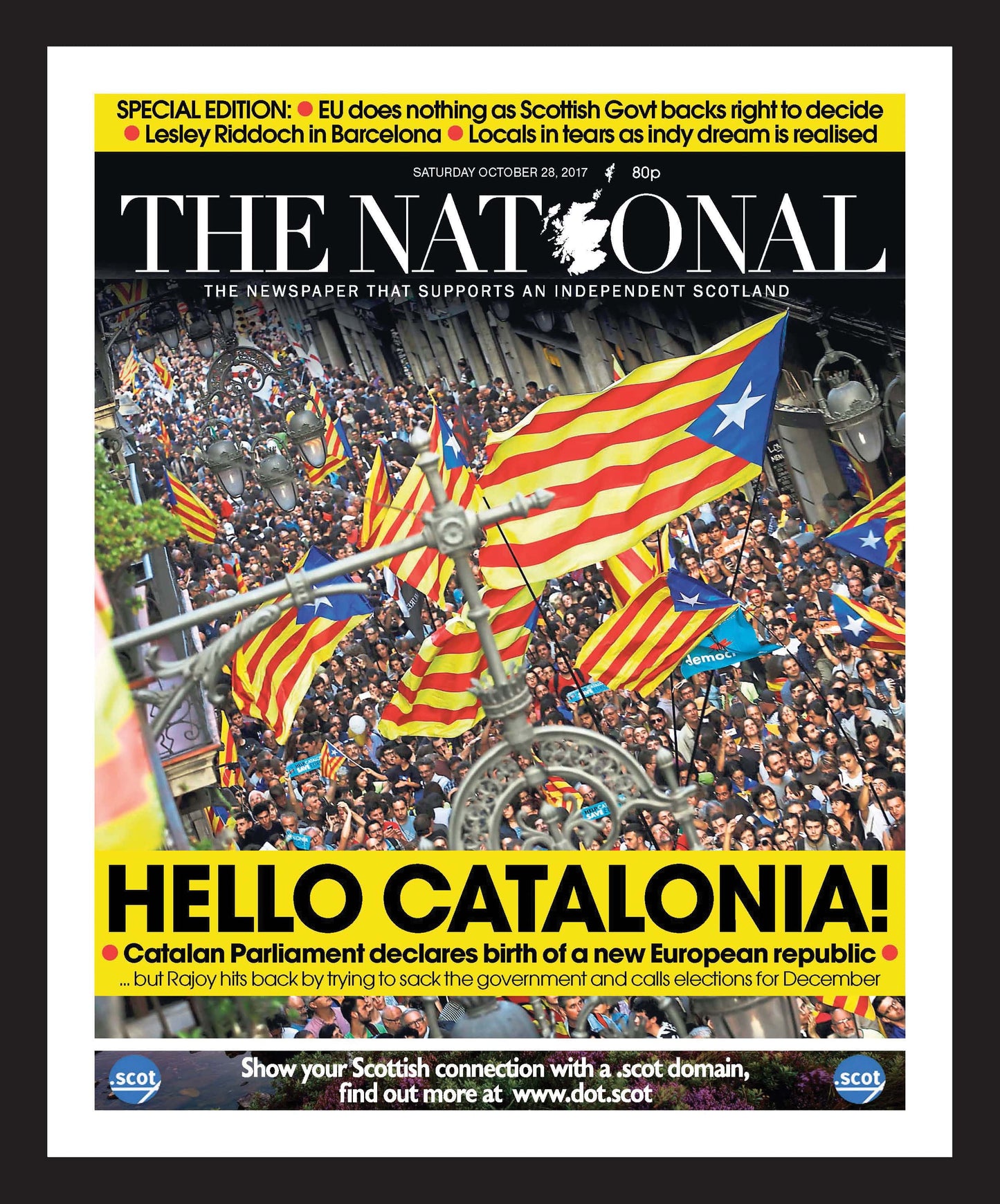 The National Front Cover - CATALONIA