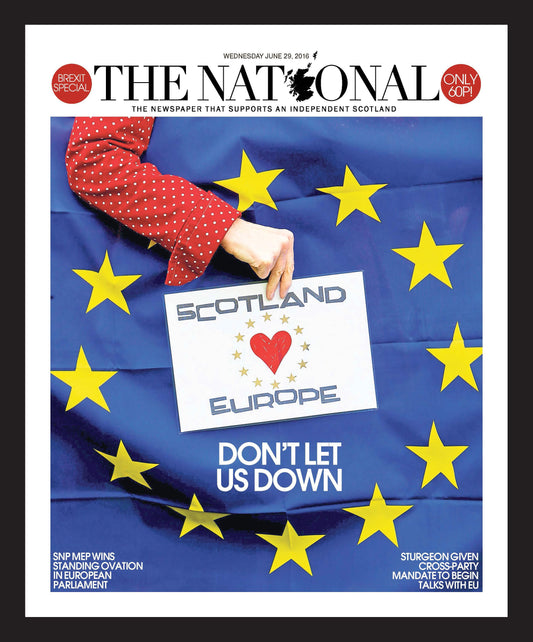 The National Front Cover - DON'T-LET-US-DOWN