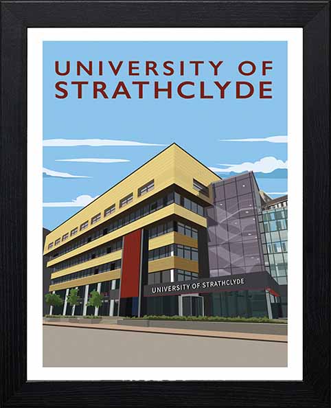 Vintage Poster - The University of Strathclyde