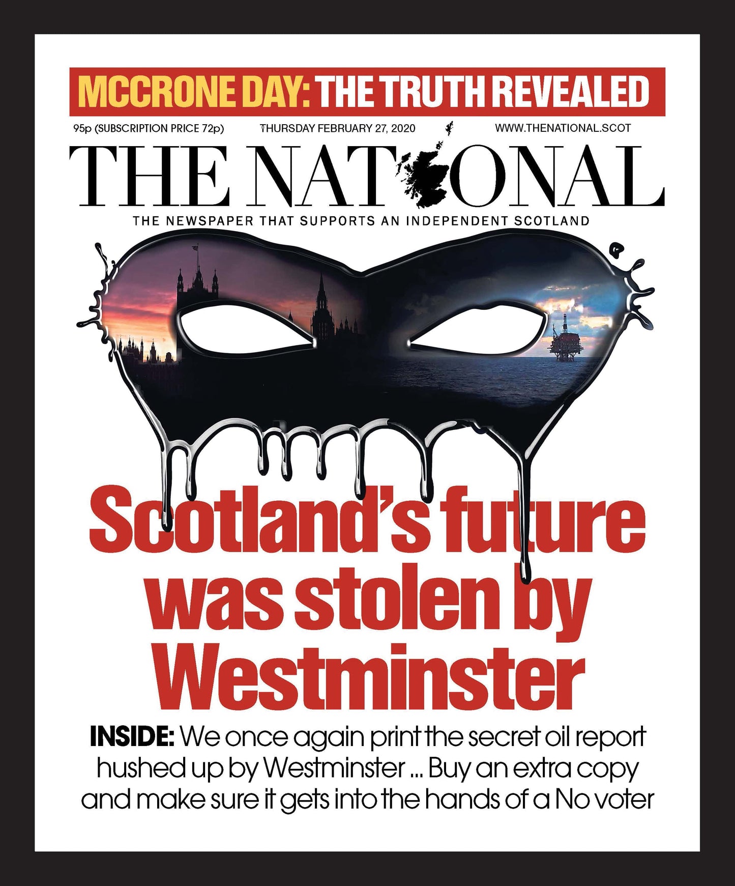 The National Front Cover - SCOTLAND-FUTURE
