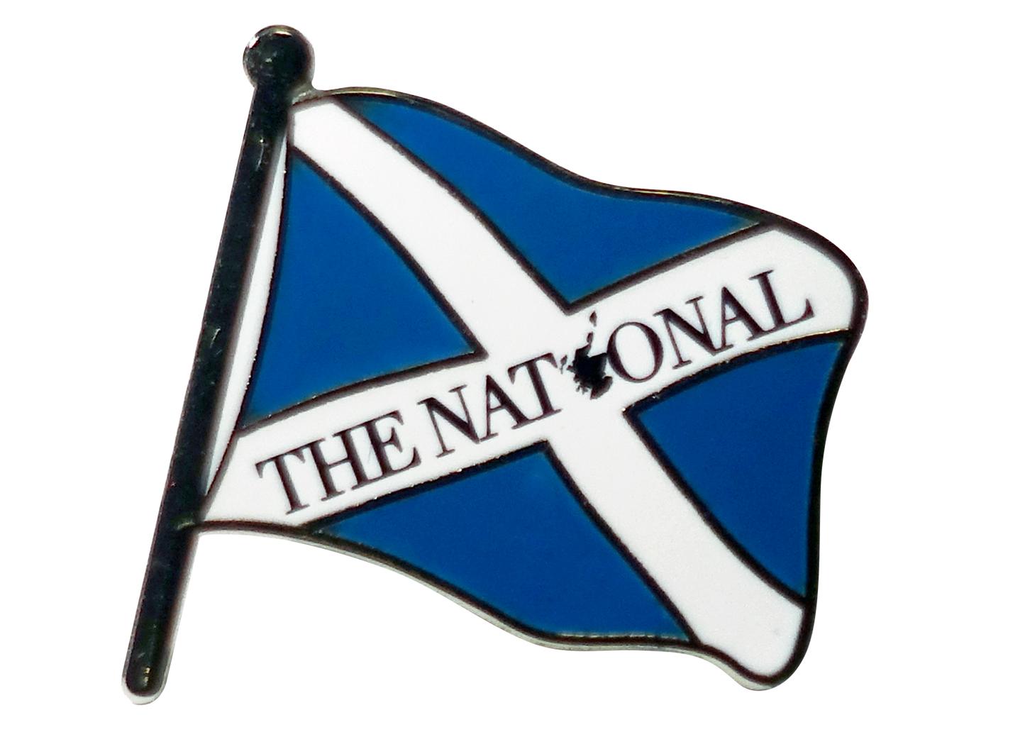 The National Saltire Pin Badge