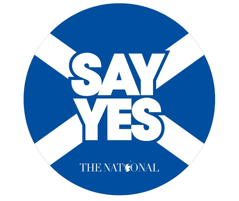 The National "SAY YES" Bumper Sticker