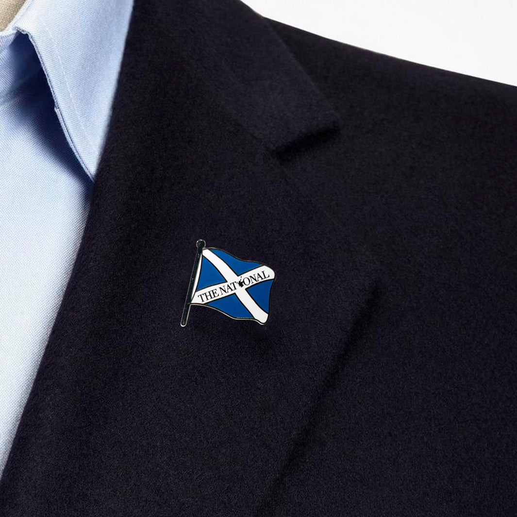 The National Saltire Pin Badge