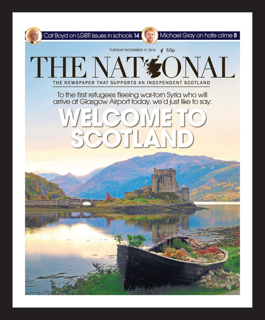The National Front Cover - WELCOME TO SCOTLAND