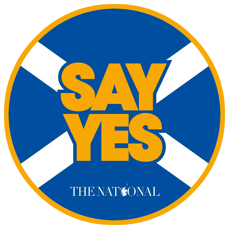 National Say-Yes Enamel Badge
