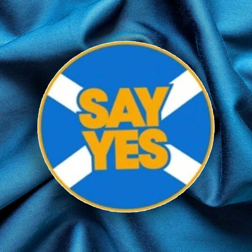 National Say-Yes Enamel Badge