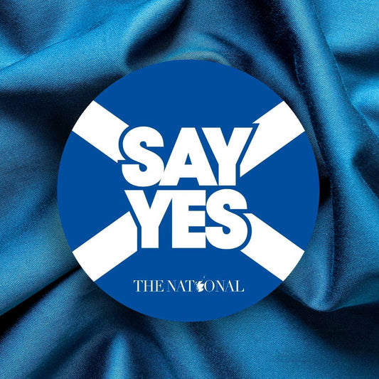 The National "SAY YES" Bumper Sticker